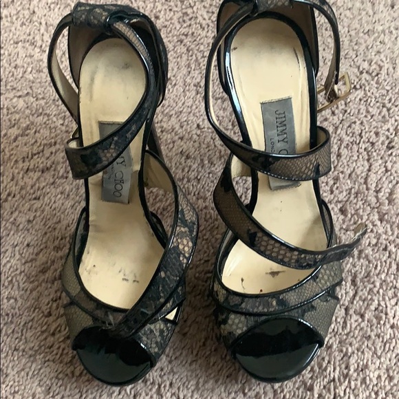 Jimmy choo heels size 36 1/2 - Picture 2 of 4